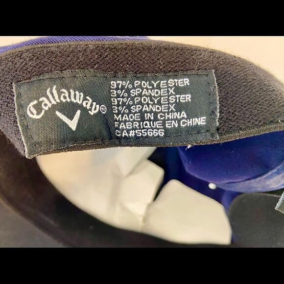 Callaway A-Flex Hat Blue S/M Golf Hat Golfing New Golf Hat Dad Hat. - Picture 7 of 7